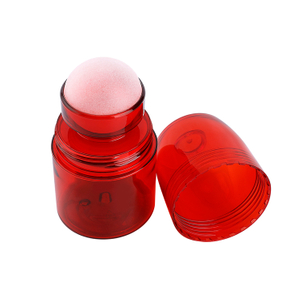 Rolo desodorante de plástico vermelho 70ml por atacado em frasco de perfume de óleo essencial PETG, rolo de luxo em frasco de perfume